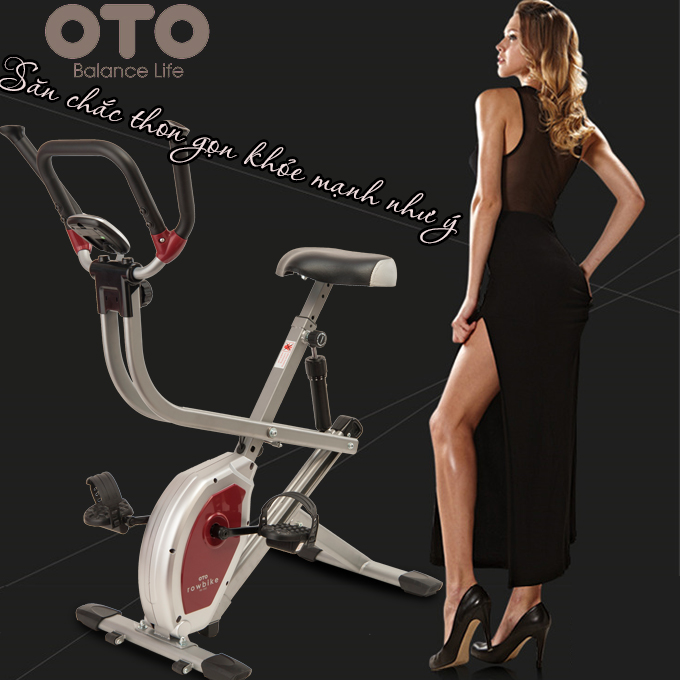 Xe đạp tập thể dục OTO RB-1000 (màu bạc)